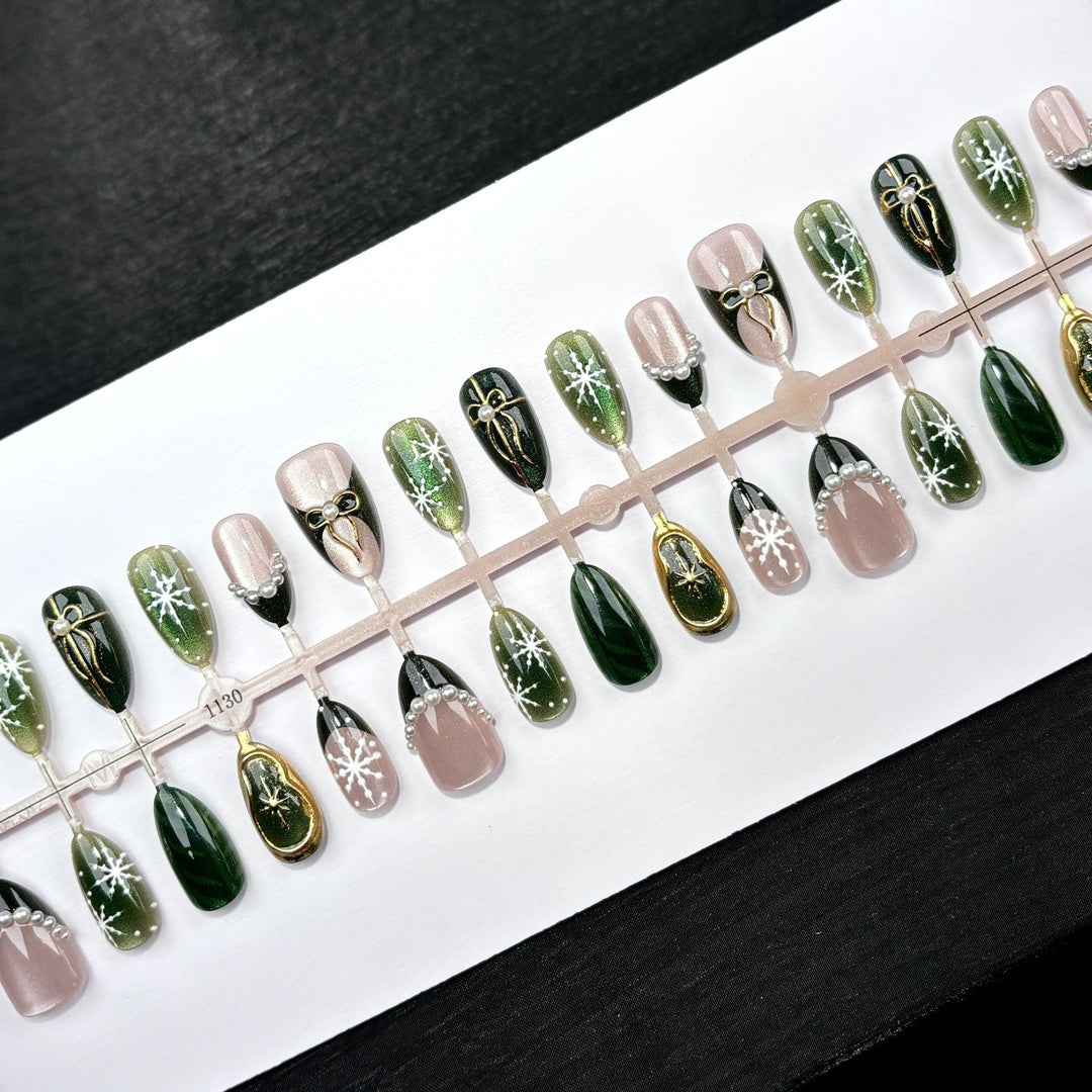 Artistic Press-On Nail Art Design Kit
