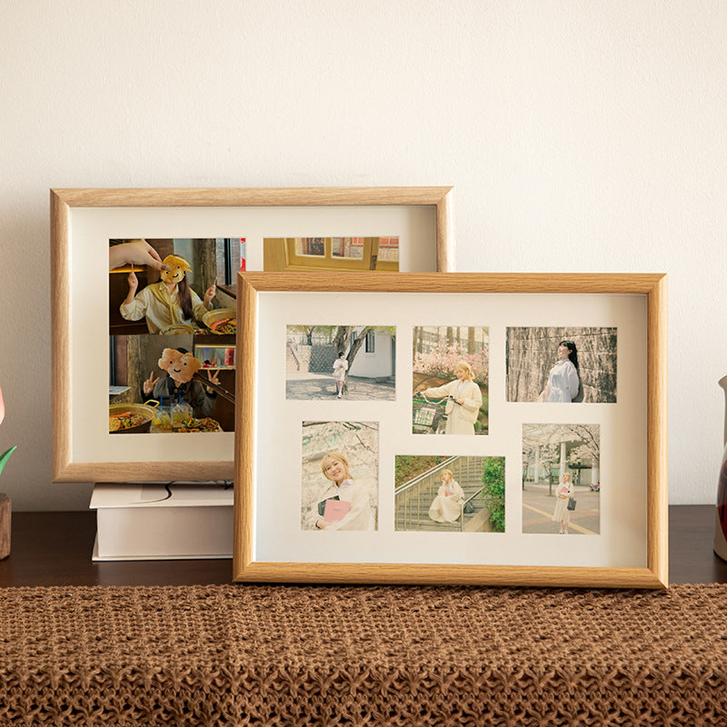 Rustic Multi-Photo Collage Frame