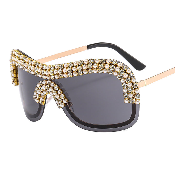 Ladies Glamorous Sunglasses with Sparkling Rhinestone Frame Stornfield