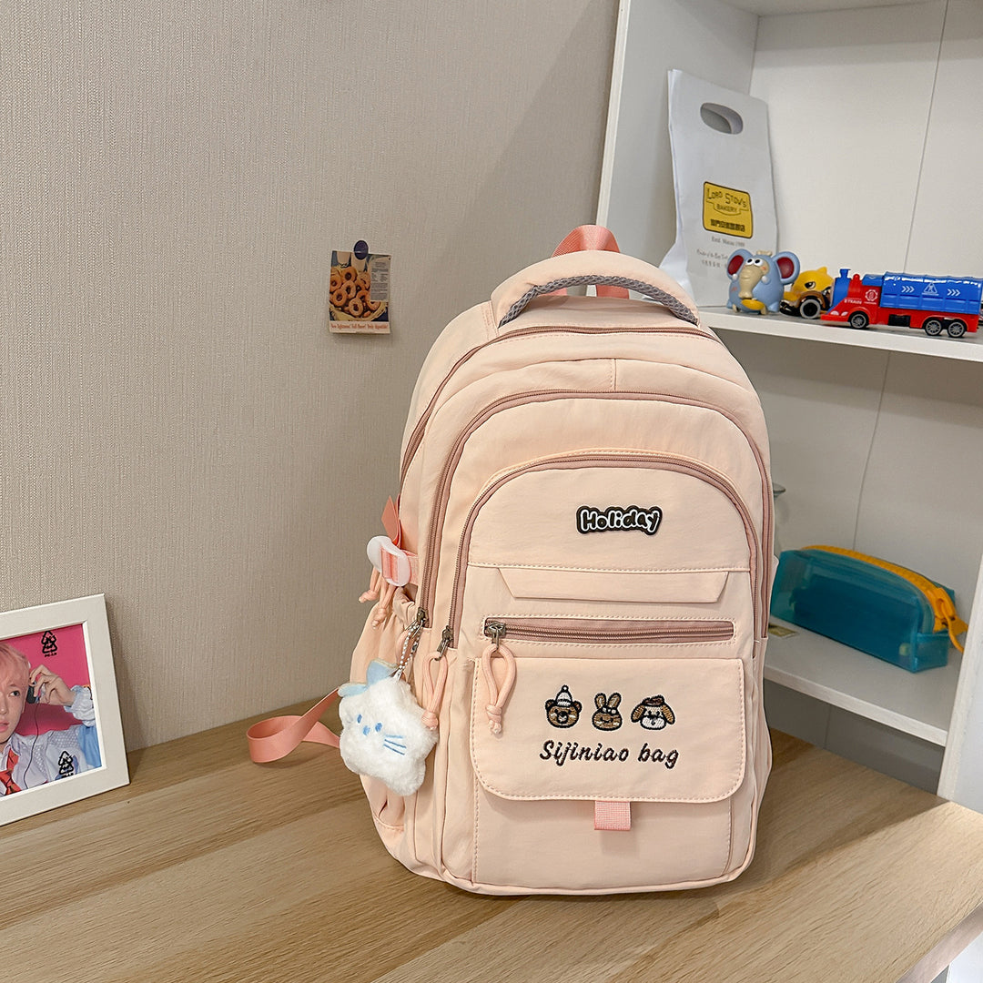 Cute Illustrated Character-Themed Backpack Stornfield