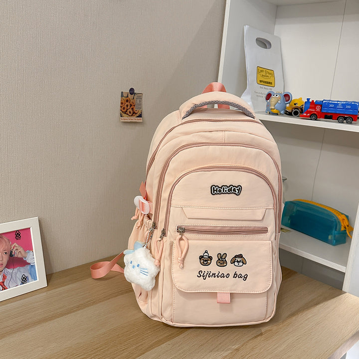 Cute Illustrated Character-Themed Backpack Stornfield
