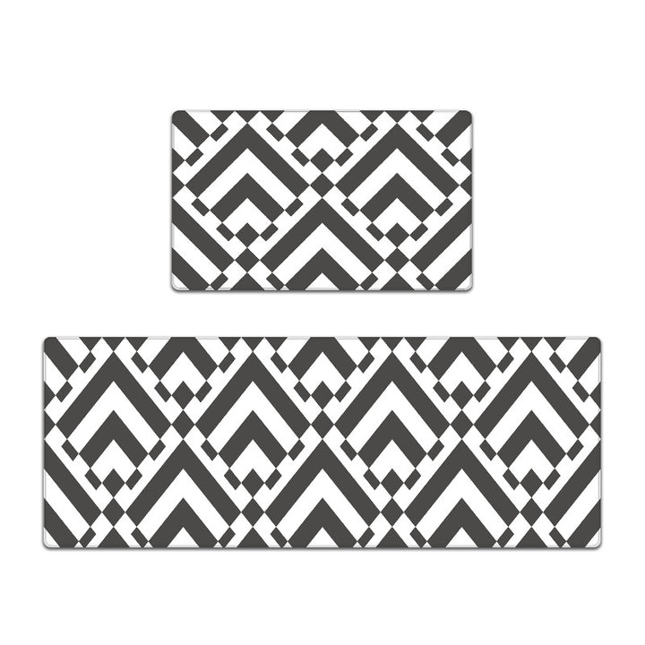 Geometric Pattern Kitchen Mat Set Stornfield 1791538328