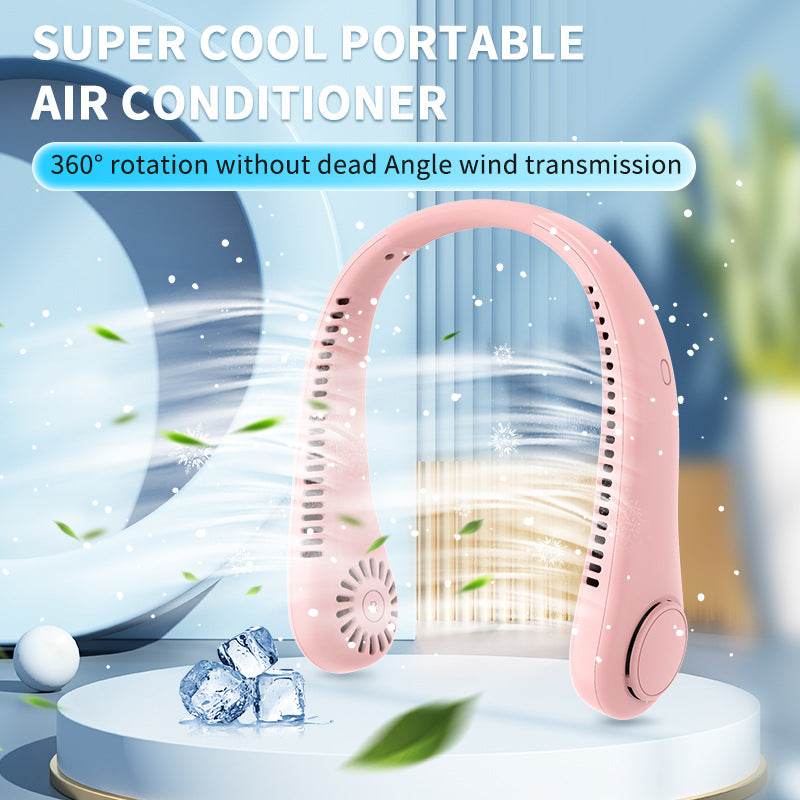 Ladies Portable Neck Fan with Ergonomic Design Stornfield