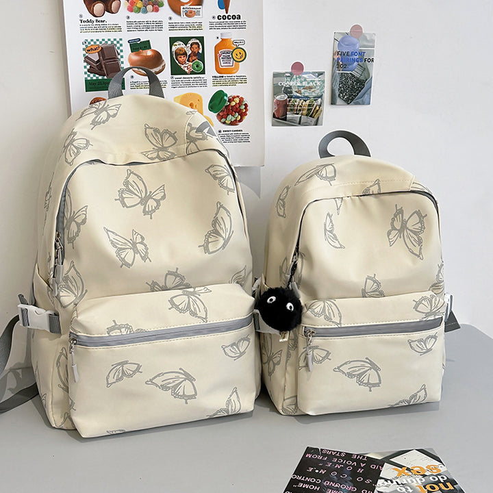 Stylish Butterfly Print Backpack Stornfield