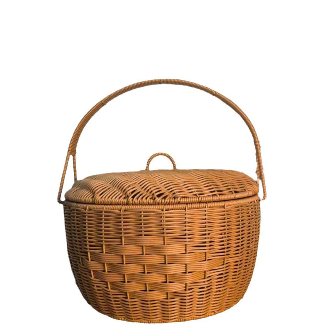 Handcrafted Woven Picnic Basket Stornfield