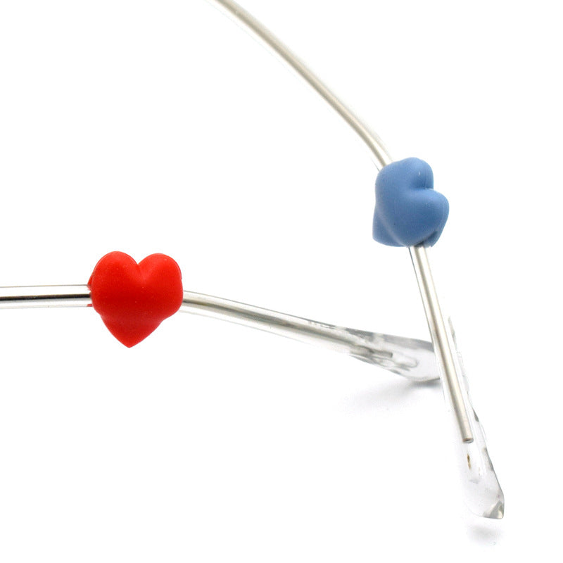 Heart-Shaped Silicone Keychain Holders Stornfield