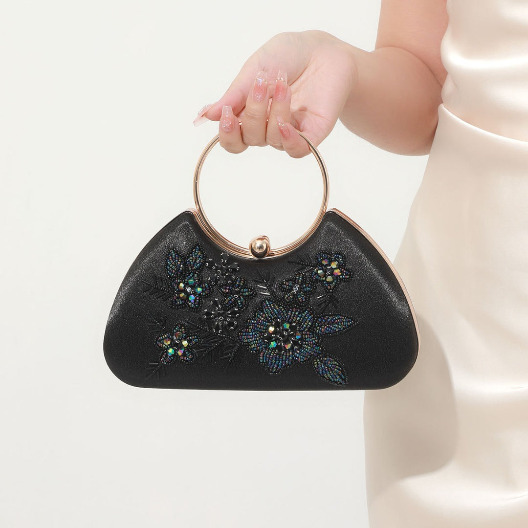 Embroidered Evening Clutch