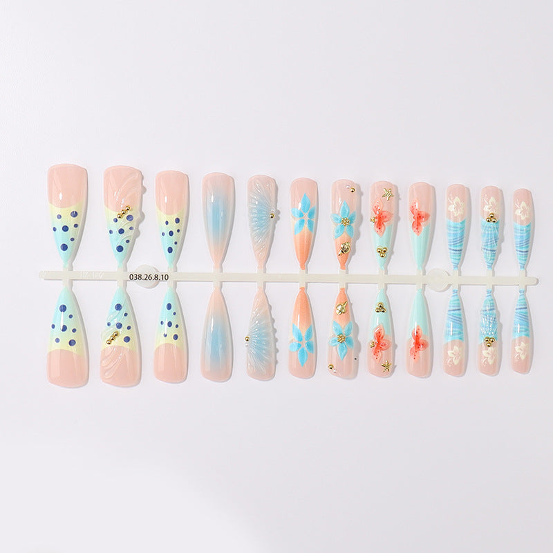 Artistic Gel Nail Tips Set Stornfield