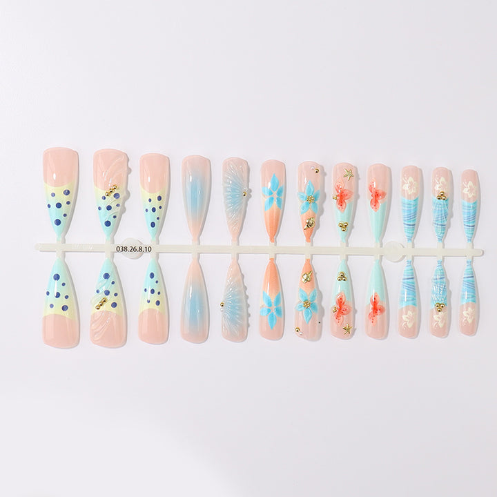 Artistic Gel Nail Tips Set Stornfield