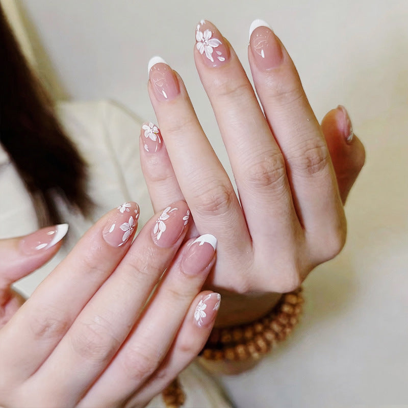 Whimsical Bunny-Themed Press-On Nail Art Set Stornfield