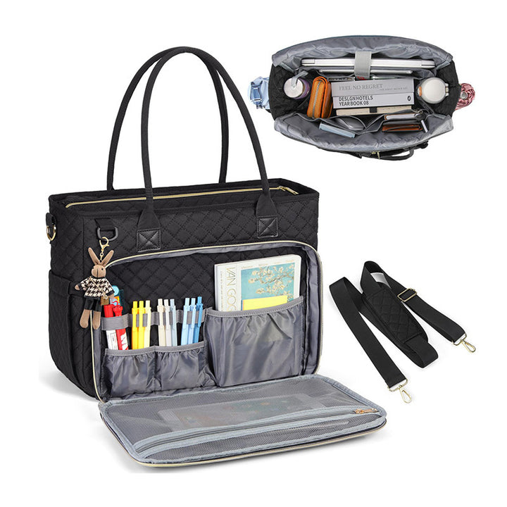 Stylish and spacious handbag with practical compartments Stornfield
