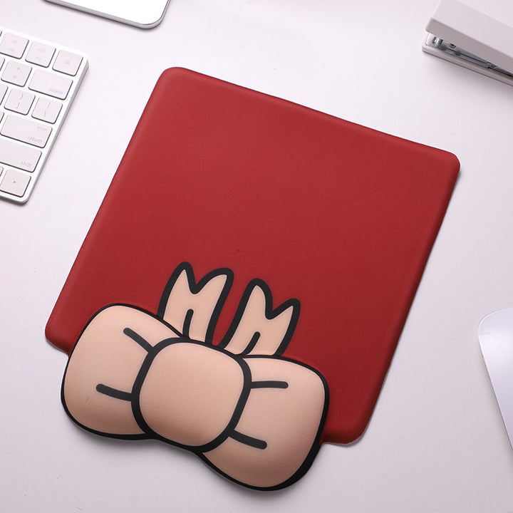Decorative Bow-Shaped Mouse Pad