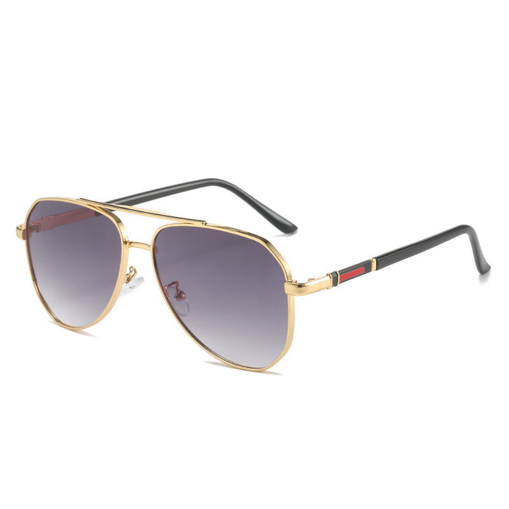 Women's designer sunglasses with oval frame and luxurious accents Stornfield