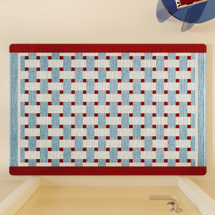 Non-Slip Textured Bath Rug