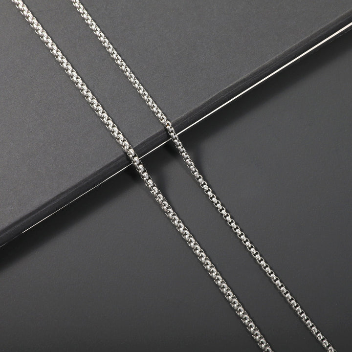 Sleek Stainless Steel Chain Necklace Stornfield