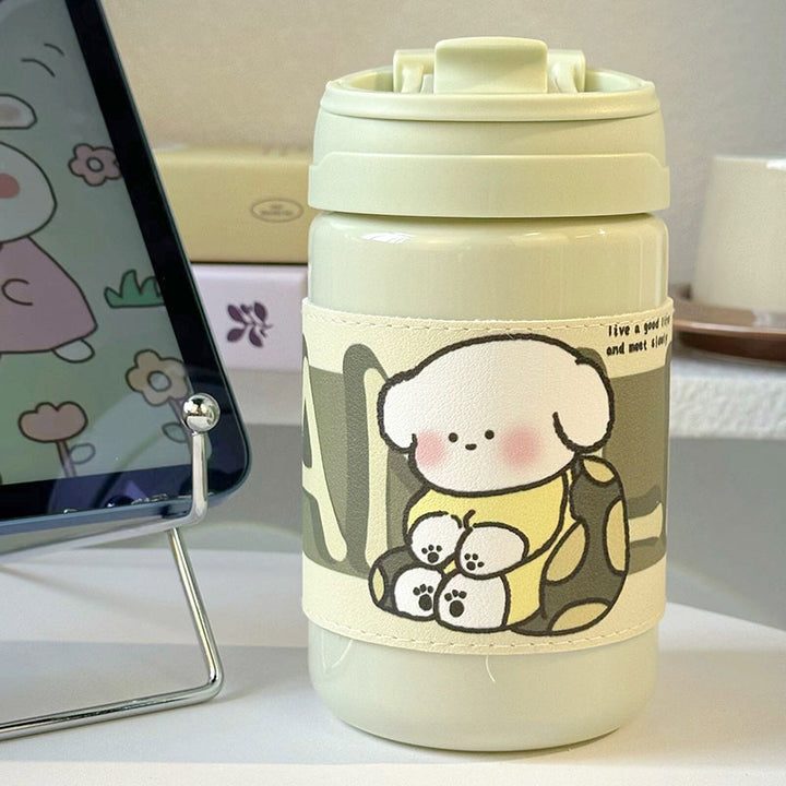 Women's Insulated Water Bottle with Cute Animal Design Stornfield