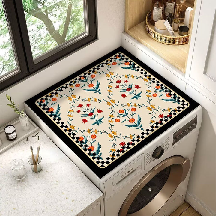 Floral Patterned Laundry Room Top Cover Stornfield
