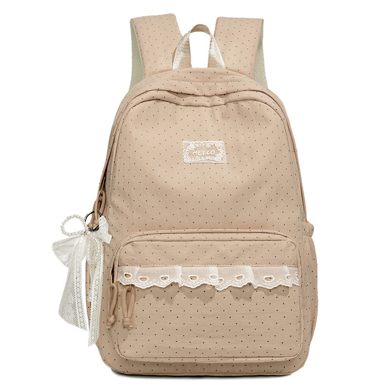 Stylish Polka Dot Backpack Stornfield