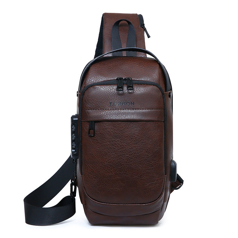 Versatile Leather Crossbody Sling Bag Stornfield