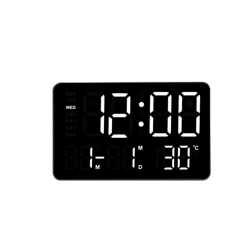 Digital Wall Clock with Temperature and Date Display Stornfield