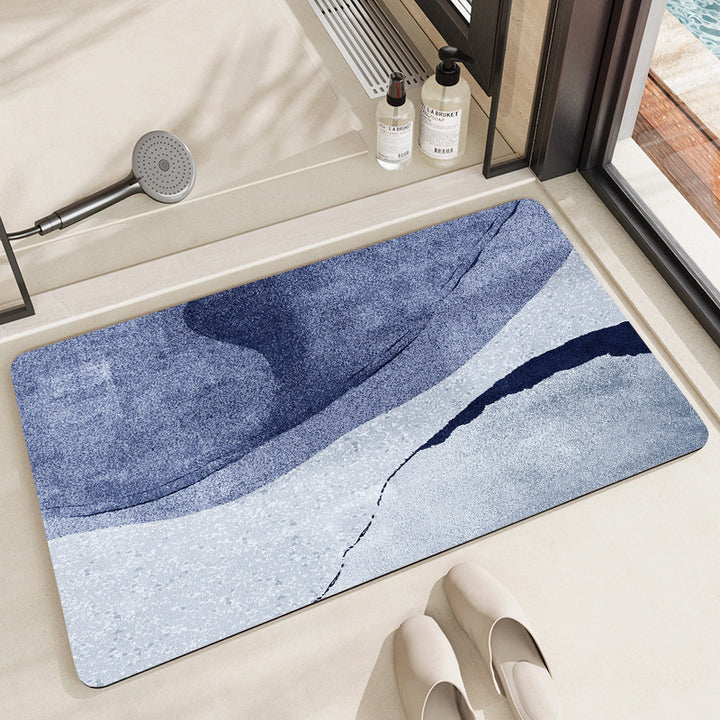 Decorative Non-Slip Bathroom Mat Stornfield