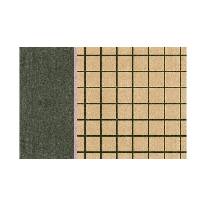 Stylish Geometric Pattern Bath Mat Stornfield