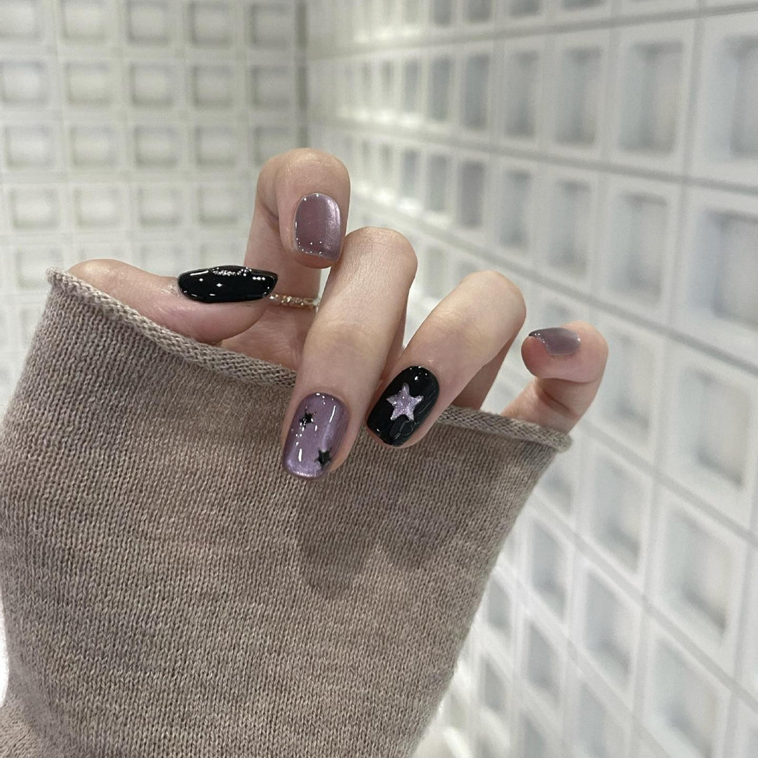 Stylish Star Design Artificial Nails Stornfield