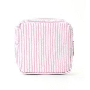 Cosmetic storage bag with fine stripe pattern Stornfield