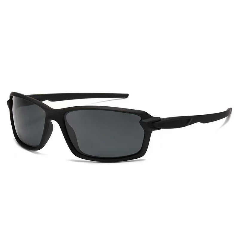 Men's sporty polarized sunglasses with lightweight flexible nylon frame and slip-resistant temples Stornfield