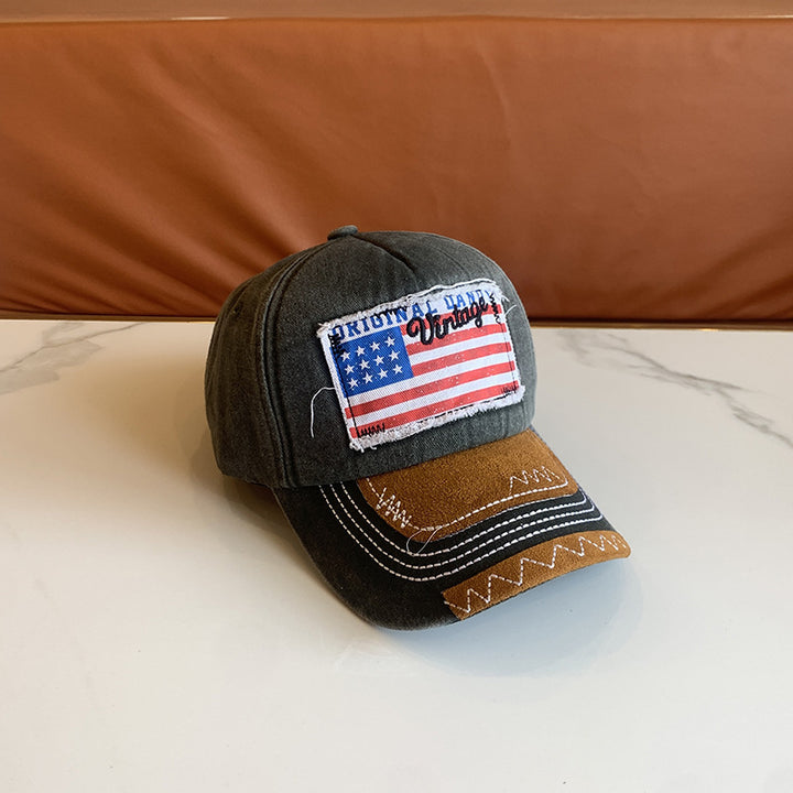 Women's Vintage-Inspired Distressed Baseball Cap Stornfield