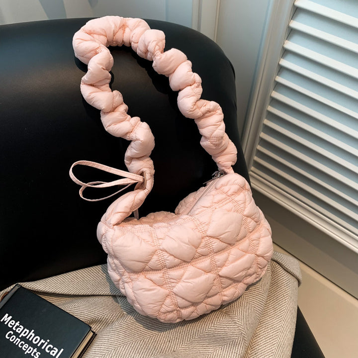 Quilted Slouchy Shoulder Bag