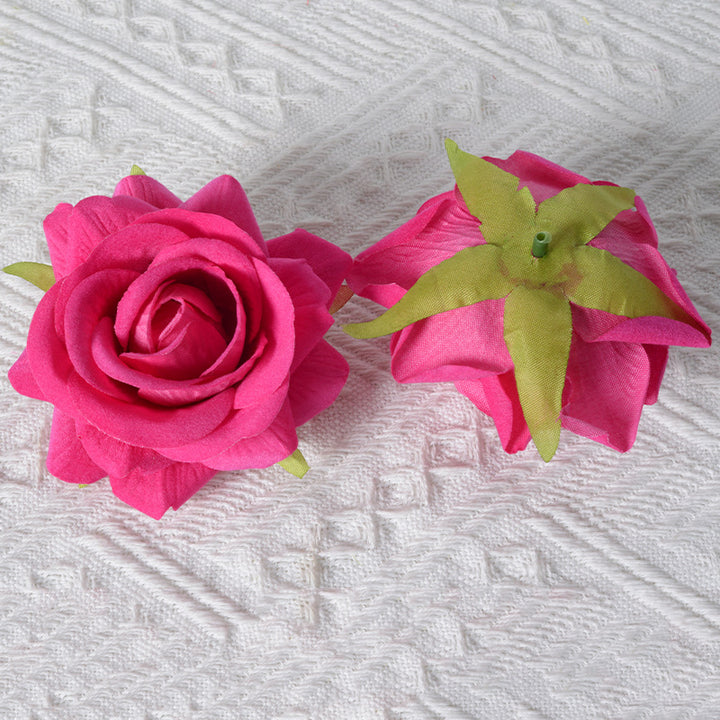 Elegant Fabric Rose Hair Clip