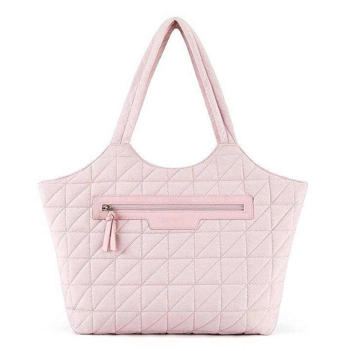 Padded handbag with textured design Stornfield
