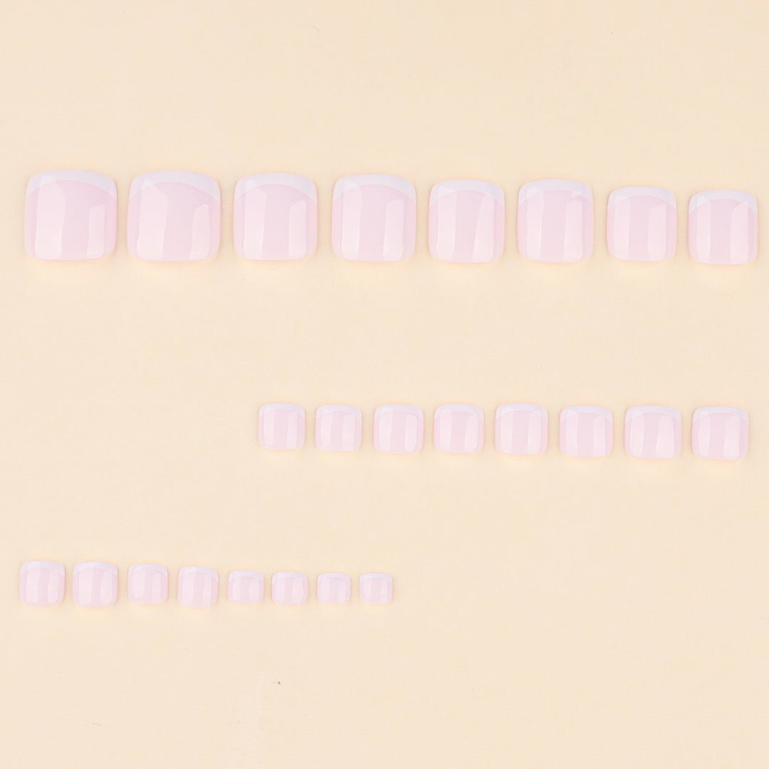 Elegant and Easy-to-Care-for Toenail Art Stornfield