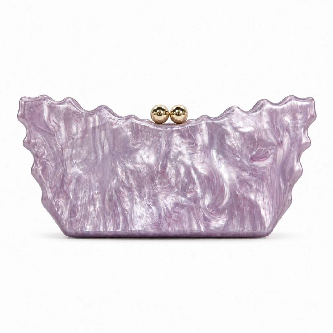 Sculpted Acrylic Clutch