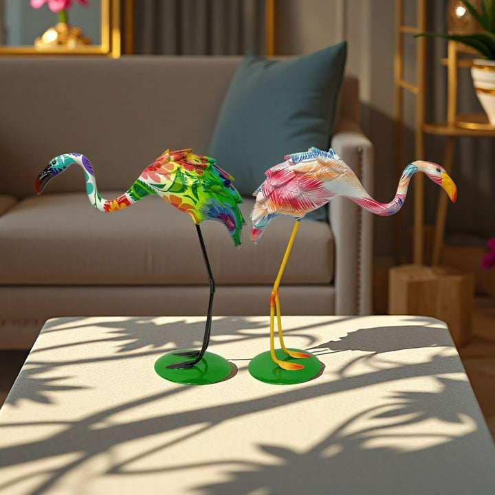 Artistically designed Flamingo sculpture Stornfield