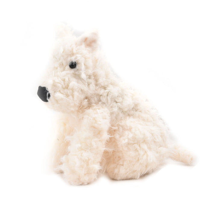 Plush Dog-Themed Crossbody Bag