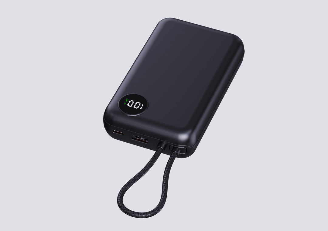 Portable power bank with smart LED display and fast charging function Stornfield