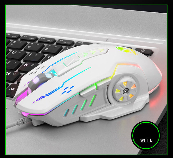 High-Precision RGB Gaming Mouse with Adjustable DPI Stornfield