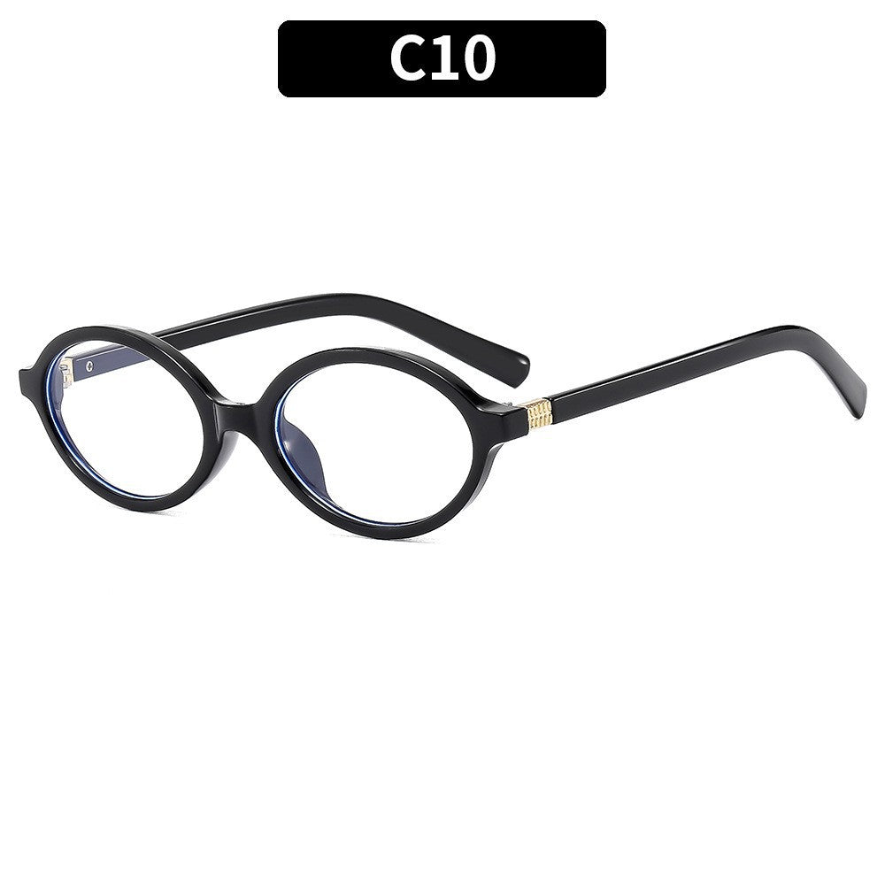 Elegant Oval Frame Eyewear