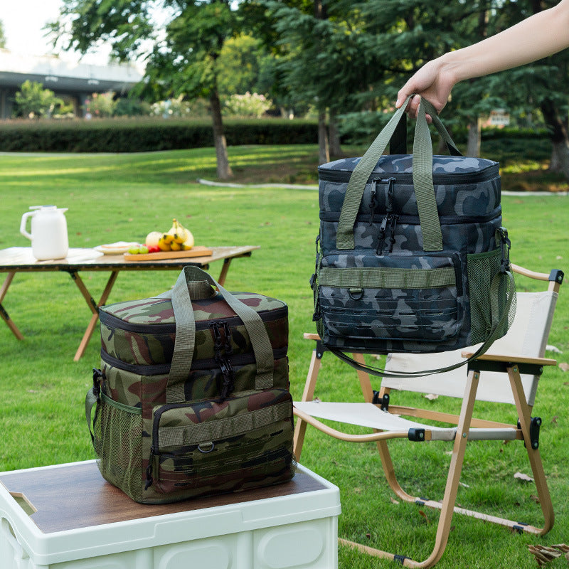 Cooler bag with several insulated compartments Stornfield