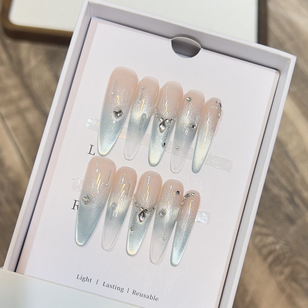 Elegant Press-On Nails Stornfield