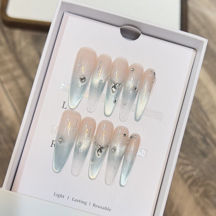 Elegant Press-On Nails Stornfield