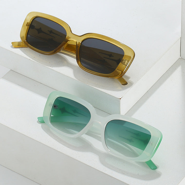 Modern Minimalist Square Frame Sunglasses Stornfield