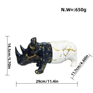 Artistic Rhino Figure Stornfield