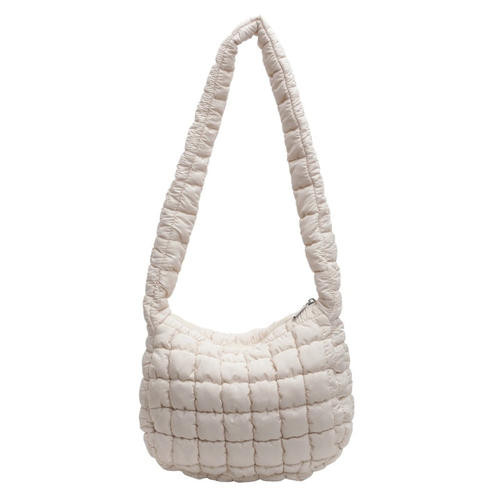 Quilted Puffy Crossbody Bag
