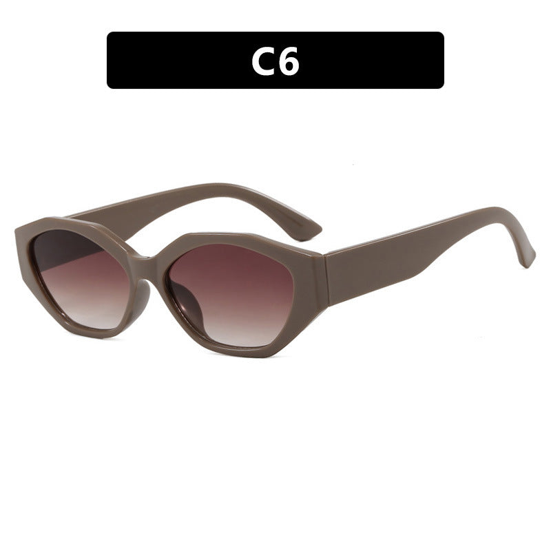 Women's stylish sunglasses in modern geometric design with protective UV filter Stornfield
