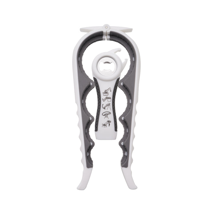 Multifunctional kitchen helper with integrated bottle opener function Stornfield