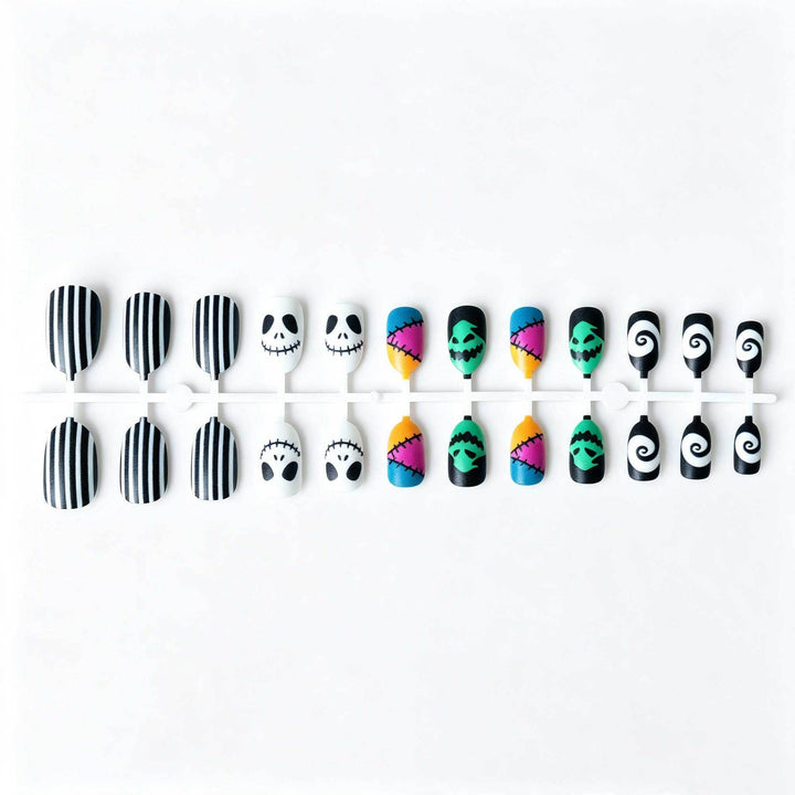Creative Halloween Nail Art Design Set