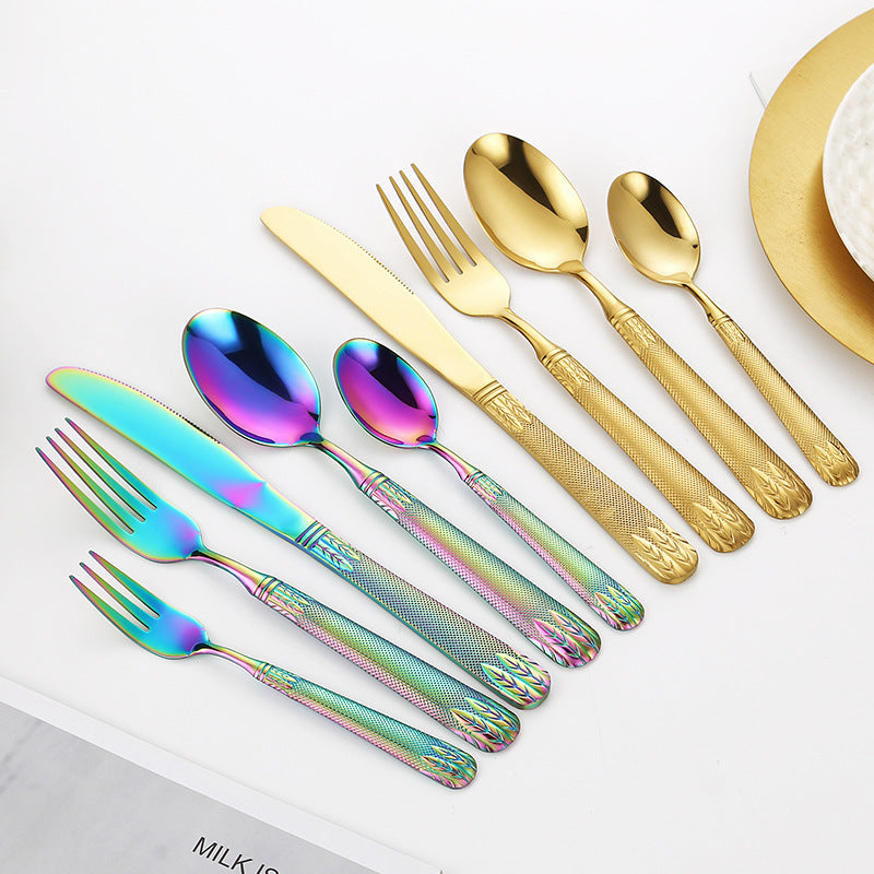 Elegant teaspoon with artistic handle design Stornfield